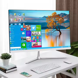 Bán buôn worldy 24-inch IPS LCD AIO kinh doanh Máy tính để bàn máy tính intel I5-3210M lõi kép 1920x1080 8 + 128GB DDR5 RAM SSD Windows - Product Image 1