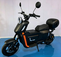 Moto électrique de style moderne avec phare LED et frein à disque, moteur 1000W, vitesse maximale 60-70 km/h, 60V pour usage quotidien