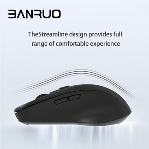 Nhà Máy Bán Chuột Không Dây 1200Dpi Có Thể Điều Chỉnh USB Receiver Có Thể Sạc Lại Quang Học Máy Tính Chuột 2.4G Ergonomic Cho Máy Tính Xách Tay Chuột - Product Image 5