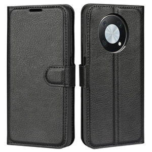 Étui portefeuille à rabat en cuir Pu pour <span class=keywords><strong>Huawei</strong></span> Enjoy 50 20 <span class=keywords><strong>Pro</strong></span> Nova Y90 Litchi Grain Enjoy Z - Product Image 4