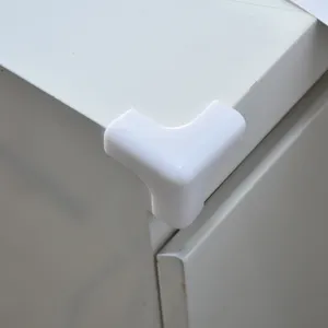 Großhandel kunden spezifische Tablet-Eck schutz für Kinder Bunte langlebige T-Form Möbel Sicherheits kante Kunststoff Eck protektor