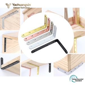 Wholesale High Quality Stainless Steel Single-Side L Shape Shelf Support <b>Bracket</b> and <b>Corner</b> <b>Bracket</b> - Product Image 5