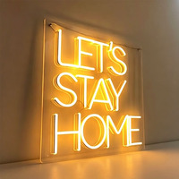 Enseigne au néon LED personnalisée, alphabet fluide, imperméable, enseigne publicitaire éclairée par LED