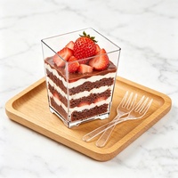 Vente en gros de mini-gobelets en plastique pour mousse de 110 ml - Bols à dessert en PS de qualité alimentaire avec logo personnalisé pour les événements et les fournitures de fête
