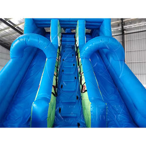 Castillo inflable de doble cara para niños, Material de PVC, fácil instalación, capacidad de 300-500kg, tobogán seco perfecto para Navidad/Halloween para - Product Image 5