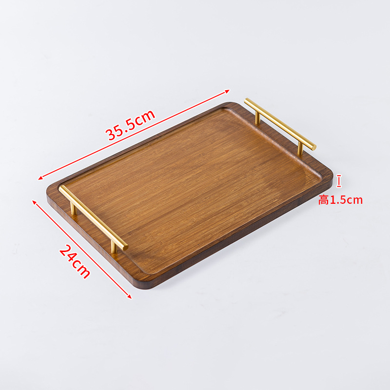 Medium-sized bamboo bag with handle [35.5*24*1.5]