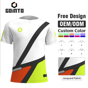 पुरुषों के लिए 2026 रग्बी शैली फुटबॉल पोलो शर्ट 100% पॉलिएस्टर हल्के और त्वरित शुष्क वी-गर्दन टीम ब्रांडिंग विकल्प - Product Image 1