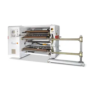 Máquina automática de corte y rebobinado de cinta BOPP/cortadora y rebobinadora/máquina de fabricación de cinta adhesiva