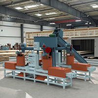 Machine automatique de fabrication de palettes en blocs de bois, machine de compression de blocs de sciure de bois
