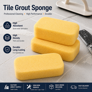 Éponge de jointoiement en gros pour carrelage <span class=keywords><strong>céramique</strong></span>, outil de nettoyage de sols et murs, outil de pose de joints OEM - Product Image 1