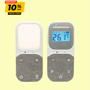 Monitor de Bebé Portátil de 2.4GHz con Pantalla LCD y Monitoreo de Temperatura Ambiente, Venta al Por Mayor de Fábrica OEM ODM - Product Image 1