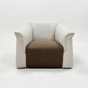 Sillón Individual Informal de Tela, Moderno, para Cafetería, Hotel, Dormitorio, Sala de Estar, con Sensación de Asiento Cómodo - Product Image 5