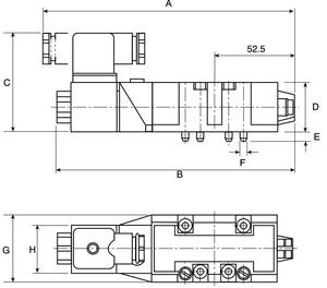 Válvula Solenoide Neumática Original Norgren Serie SXE9573 de 5/2 Vías, Válvula de Control de Aire ISO5599-1 - Product Image 6