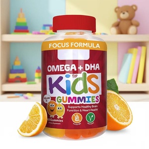 Gomitas de Omega 3 DHA para Niños con 40 Unidades, Masticables para la Salud del Cerebro y el Corazón, para Niños con Dietas Limitadas - Product Image 5