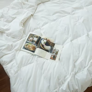 Cao Fluffy Xuống Đầy Ngỗng Trắng Xuống 100% Bông Chăn Đơn Giản Nhà Máy Thời Trang Bán Buôn - Product Image 4