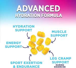 תוסף תזונה טבעוני של מגנזיום אלקטרוליטי בצורת סוכריות גומי לספורטאים בוגרים - ויטמינים לספורט סיבולת - Product Image 2