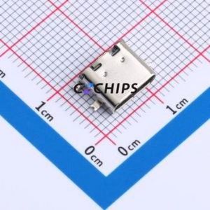 HX TYPE-C 16P QT WT USB Connector SMD Connector ( Connector Type: Type-C )( Protocol Standard: USB 3.1 )( Gender: Female ) - Product Image 1