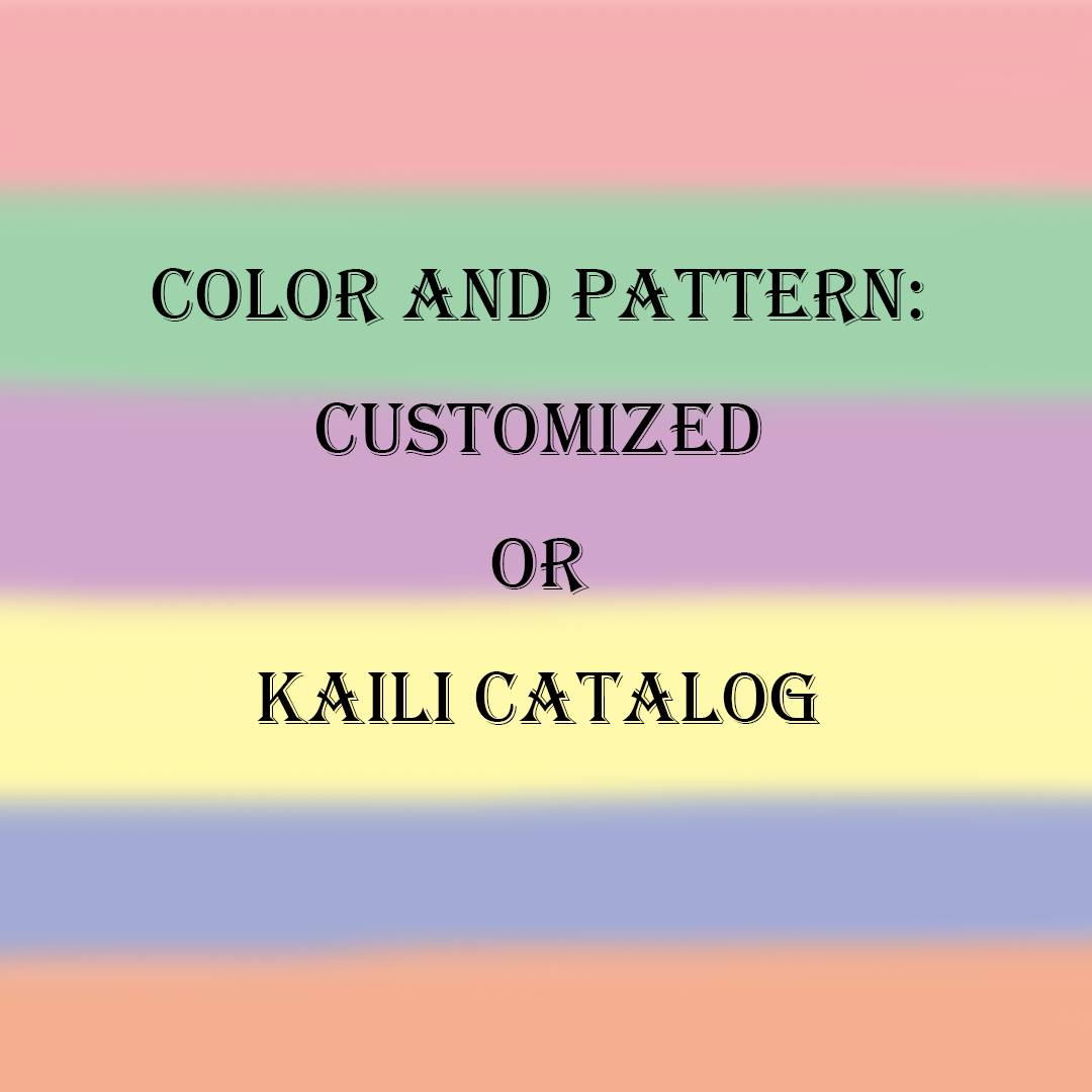 Catalogue personnalisé ou Kaili