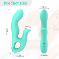 OEM & ODM Großhandel Flüssigsilikon-Massagegerät mit Heizfunktion, Rabbit-Vibrator für Frauen, Sexspielzeug für Erwachsene