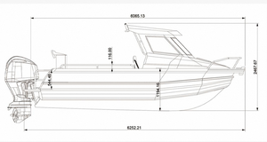Bateau de pêche rigide de soudage en aluminium d'usine Utilisation de divertissement Bateau de pêche de luxe - Product Image 6