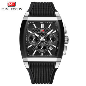 New MINI FOCUS 0628G Business Fashion <b>Men's</b> <b>Watch</b> <b>Rectangular</b> Mirror Luminous Silicone Strap Waterproof <b>Men's</b> Quartz <b>Watch</b> 2025 - Product Image 6