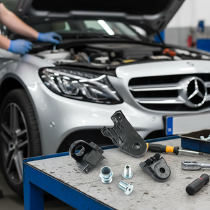 ชุดซ่อมตัวยึดไฟหน้า (6ชิ้น) ด้านซ้ายสำหรับใช้กับ Mercedes C W205 A2058200514 - Product Image 3