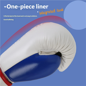 Adult Boxing <strong>Gloves</strong> for Sanda Training Hand <strong>Grips</strong> Cowhide Adjustable Strap Youth Size Parental-Child Boxing <strong>Gloves</strong> - Product Image 2