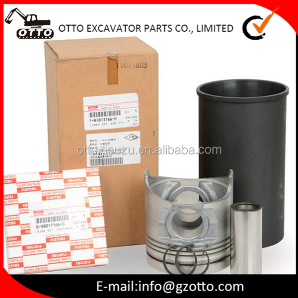 OTTO 4HK1 Liner Kit for ZX240-3 Excavator - Durable & Efficient