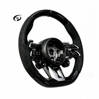 Volant de voiture rond en bois de rose de haute qualité pour Mercedes AMG GT CLA GLB 35 45 GLE W204 C63 W212 W218 W207 W172 W223