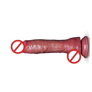 Grote siliconen dildo voor vrouwen - realistisch anaal masturbatie speeltje 100% waterdicht IPX7 milieuvriendelijk zacht flexibel met vibrerende functie - Product Image 6