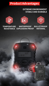 अग्निशामकों के लिए जेंग्ज़ बचाव उपकरण, व्यक्तिगत चेतावनी प्रणाली 100 डीबी अलार्म मोशनस्काउट सुरक्षा उपकरण - Product Image 3