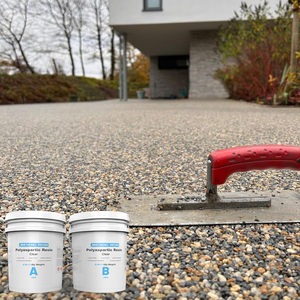 Recubrimiento de <span class=keywords><strong>Poliurea</strong></span> para Pisos de Garaje, Impermeabilizante 1:1 de Curado Rápido, Capa Superior Transparente de Poliaspartato de un Día - Product Image 1