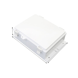 AK-01-60 234*180*74mm Custom Wall Mounted Ip66 Waterproof <b>Plastic</b> Abs Hinge <b>Enclosures</b> Junction Box - Product Image 1