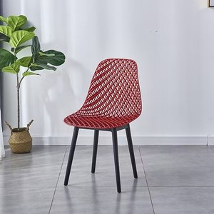 Sedia da Pranzo Moderna di Alta Qualità, Comoda, Interamente in <span class=keywords><strong>Plastica</strong></span>, Rinfrescante, Arredamento per Casa, Appartamento e Bagno - Product Image 5
