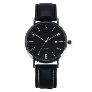 Relojes de Cuarzo Analógicos para Hombre de Diseño Simple, Correas de Cuero, Logotipo Personalizado, Relojes Mecánicos Minimalistas - Product Image 6