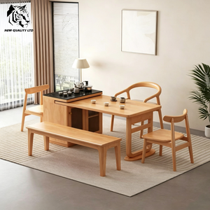 furniture factory good price customize large stock eco-friendly personalized coffee table living room furniture wood bar table - Product Image 1