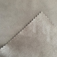 Tissu en suède extensible 100 % polyester 300 GSM en gros pour vêtements, ameublement, textile de maison et tissu d'extérieur