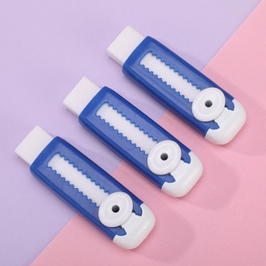 Gomme à effacer rétractable avec logo de marque pour les élèves du primaire, gomme en caoutchouc pour fournitures scolaires - Product Image 2