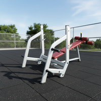 Banc de musculation inclinable professionnel ST-4035 de qualité commerciale pour entraînement de force réglable