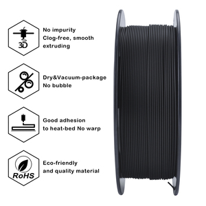 Fabricant professionnel ZIRO 3D Filament <span class=keywords><strong>Noir</strong></span> Couleur <span class=keywords><strong>Mat</strong></span> <span class=keywords><strong>PLA</strong></span> 1.75mm 1kg <span class=keywords><strong>PLA</strong></span> Filaments D'imprimante 3D - Product Image 3