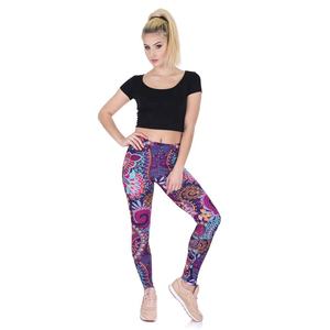 Venta al por Mayor de Leggings para Mujer FLAMEZING HEARTS con Estampado Personalizado, Súper Suaves, 92% Poliéster, 8% Elastano - Product Image 4