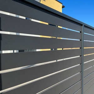 Système de clôture à persiennes modernes en aluminium à installation facile, revêtement poudré, anti-rouille, <span class=keywords><strong>pour</strong></span> <span class=keywords><strong>jardin</strong></span> - Product Image 4