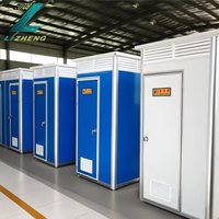 Toilette portable en acier Lizheng pour adultes, idéale pour le camping