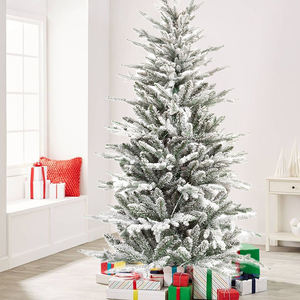 Sapin de Noël artificiel pliable automatique floqué neige pour décoration extérieure, maison, bureau et fêtes - Product Image 6