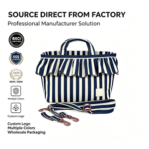 Premium Baumwoll-Kinderwagen-Organizer mit Eimerdesign, Tragbare Aufbewahrungstasche für Kinderwagen - Product Image 1