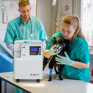 Concentrador de Oxígeno Veterinario de 5 LPM, Generador de Oxígeno de Grado Médico para Incubadora de Mascotas y Clínica - Product Image 1