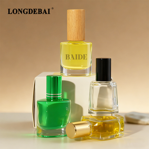 Transparent Portable Travel Portable Reusable Spray <b>Bottle</b> Square 5ml <b>10ml</b> 15ml 20ml Ball Bearing <b>Bottle</b> with Metal Cap - Product Image 3