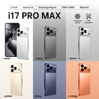 Nouveau Téléphone 2025 17promax Vente en Gros Smartphone Original Débloqué 5G Téléphone 17 Pro Max 5G Téléphones Mobiles Originaux