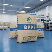 Granulés de polystyrène vierge transparents, qualité usage général, pour affichages publicitaires et signalétique, pour commandes en gros