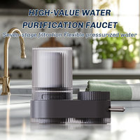 Purificateur d'eau pour robinet de cuisine à ultrafiltration au charbon actif céramique 120L/H, 7 étapes
